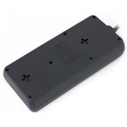 Сетевой фильтр питания REAL-EL REAL-EL RS-8 PROTECT, 1.8m, black (EL122300021)