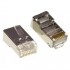 Коннектор RJ45 cat.5e FTP 8p8c Atcom (10698) Коннектор RJ45 cat.5e FTP 8p8c Atcom (10698)