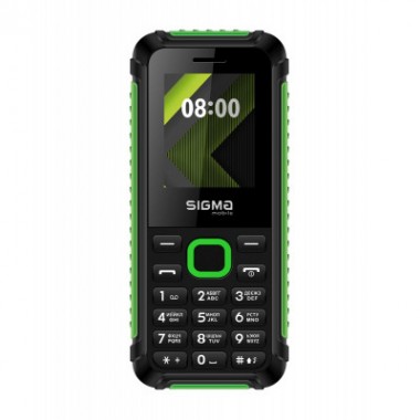 Мобильный телефон Sigma X-style 18 Track Black-Green (4827798854433) Мобильный телефон Sigma X-style 18 Track Black-Green (4827798854433)