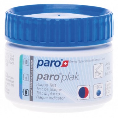 Таблетки для индикации зубного налета Paro Swiss plak 2-цветные 100 шт. (7610458012093) Таблетки для индикации зубного налета Paro Swiss plak 2-цветные 100 шт. (7610458012093)