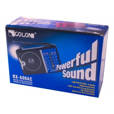 Радіоприймач FM радіо ФМ Golon RX-A06AC