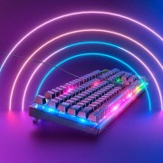 Набір дротова клавіатура та миша Combo HOCO Luminous gaming GM18, чорний
