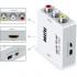 Конвертер HDMI - AV, RCA, видео, аудио, белый
