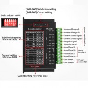 Драйвер шагового двигателя TB6600 9-42В 4А TB67, металлический корпус