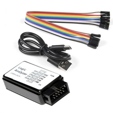 USB Логический анализатор 24МГц 8-кан, MCU ARM PIC, Type-C