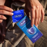 Презервативы Durex Extra Safe с силиконовой смазкой максимальная надежность 12 шт. (5010232954205)