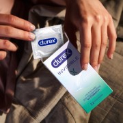 Презервативы Durex Invisible латексные с силиконовой смазкой ультратонкие 12 шт (5052197049619)