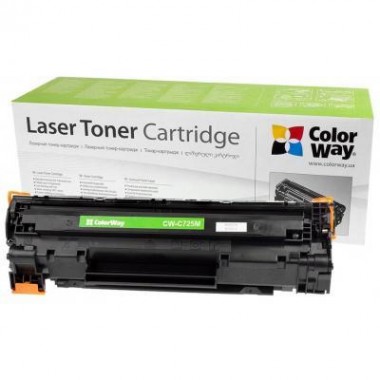 Картридж ColorWay для CANON 725 Univ. + тонер TH-1005 (3 шт.) (CW-C725M/TH-1005)