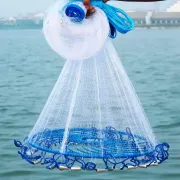 Кастинговая сетка парашют для рыбака Леска 3 м