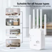 Мощный Wi-Fi ретранслятор 2.4G с 6 антеннами / маршрутизатор / усилитель вай фай сигнала