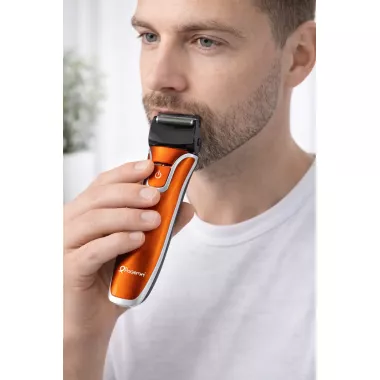 Електрична акумуляторна чоловіча електробритва GM 7725  для бороди з додатковим лезом