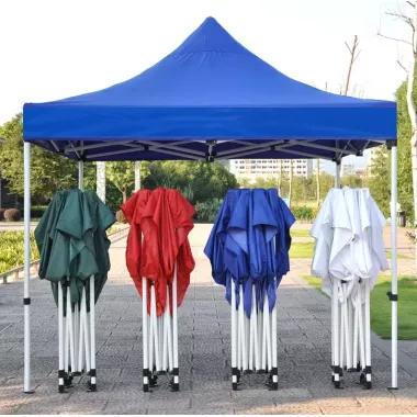 Шатер Раздвижной 2 х 2 черный каркас синий