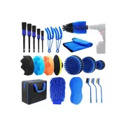 Набор щёток, тряпок, инструмента для клипс и пластика (CS-002)