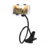 Гибкий держатель штатив для телефона с прищепкой Черный