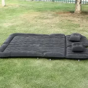 Автомобільний надувний матрац 183х140см з 2 подушками та насосом