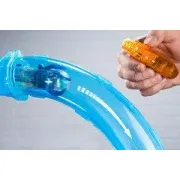 Светящиеся трубопроводные гонки CHARIOTS SPEED PIPES трубопроводный автотрек гоночный трек (37 деталей)