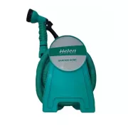 Шланг поливочный 15 м с катушкой и распылителем с 7 режимами Helen Garden Tools растягивающийся шланг садовый