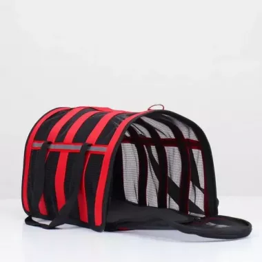 Красный Сумка переноска для кошек и собак CosmoPet CP-46