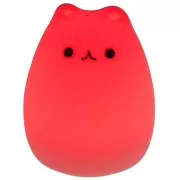 Сенсорный силиконовый Led светильник-ночник Котик