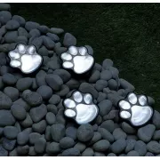 Светильник Solar Paw Print Lights на солнечной батарее 4 шт