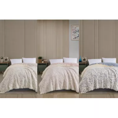 Муслиновое покрывало Botanic 230х250 см