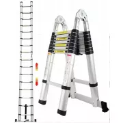 Сходи-Стрем'янка 5,80м (2,9+2.9) телескопічна, складана алюмінієва