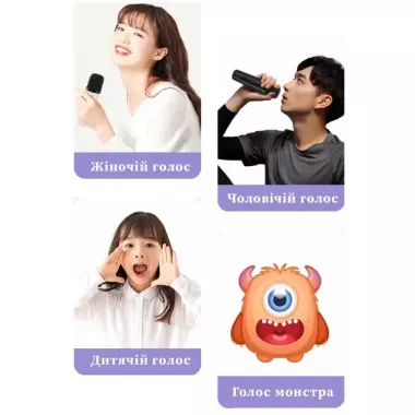 Портативная Bluetooth колонка K18 с LED подсветкой 2 микрофона Голубой