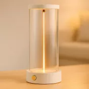Настольный светильник с магнитной нитью, от USB, 19х7см, / Лампа ночник / LED аккумуляторная лампа Белый