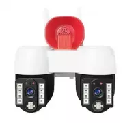 Высокопроизводительная камера видеонаблюдения с двумя направлениями движения, WIFI, горизонтальное вращение на 360° и вертикальное на 90°, водонепроницаемая, ночное видение, датчик движения,4M, x10, V