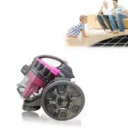 розовый Пылесос без мешка GRANT GT-1605 (контейнерный пылесос) 3000 Вт + универсальная щетка