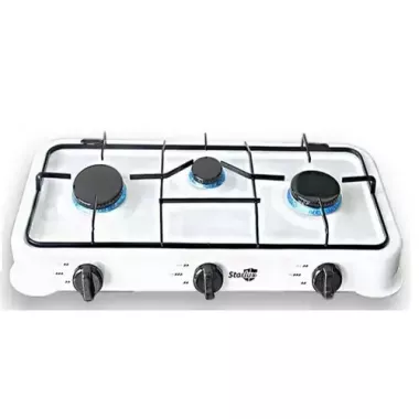 Газова плита дві конфорки STARLUX SGS 6003 (біла)