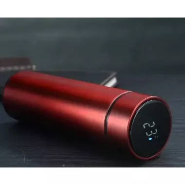 Термос с LED индикатором температуры сенсорный, 500 m | Умный термос с датчиком индикатором температуры 500 мл