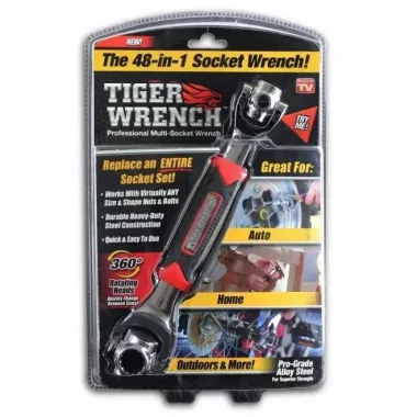 Универсальный многофункциональный гаечный ключ Universal Tiger Wrench 48 в 1 Универсальный многофункциональный гаечный ключ Universal Tiger Wrench 48 в 1