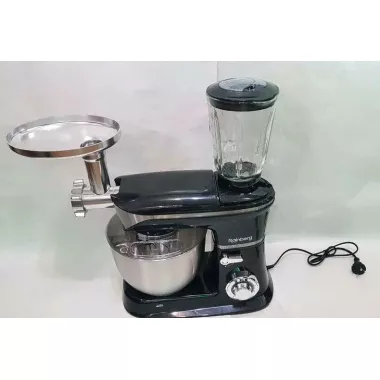 Кухонний комбайн 3 в 1 Rainberg RB-8080 Тістоміс / Мясорубка / Блендер / Планетарний міксер 4200В Кухонний комбайн 3 в 1 Rainberg RB-8080 Тістоміс / Мясорубка / Блендер / Планетарний міксер 4200В