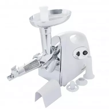 Мясорубка электрическая Crownberg CB-4213 с насадкой для томата, 2500 Вт Мясорубка электрическая Crownberg CB-4213 с насадкой для томата, 2500 Вт