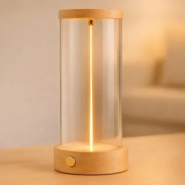 Настольный светильник с магнитной нитью, от USB, 19х7см, / Лампа ночник / LED аккумуляторная лампа Светлое дерево Настольный светильник с магнитной нитью, от USB, 19х7см, / Лампа ночник / LED аккумуляторная лампа Светлое дерево