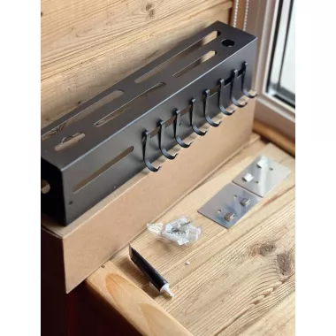 Настенный многофункциональный органайзер для хранения кухонных принадлежностей 30 см