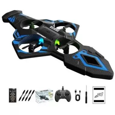 Радіокерований іграшковий дрон L29 з LED-підсвічуванням, обертання 360°, літаючий дрон для трюків