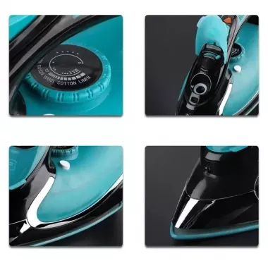 Беспроводной утюг Domotec MS-1210B с отпаривателем 2400 Вт