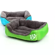 Лежанка - пуфик для кошек и собак Черная M(47*35см)