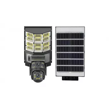 Камера видеонаблюдения PTZ уличная WiFi+LED лампа+солнечная панель (SPM-XA01/T19-4G)