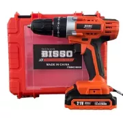 Шуруповерт аккумуляторный в чемодане BISSO B6008 21V