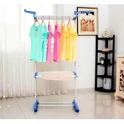 Сушилка для вещей Складная сушилка для белья Garment Rack With Wheels