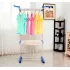 Сушилка для вещей Складная сушилка для белья Garment Rack With Wheels