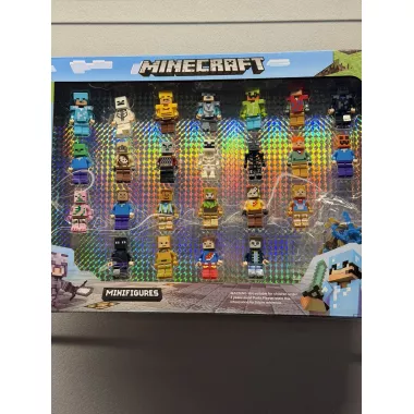 Набор минифигурок Minecraft 24 шт с оружием – подарок для фанатов игры Майнкрафт