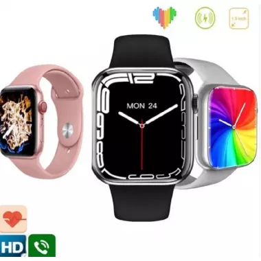 чорний Розумний смарт-годинник Smart Watch M7 Pro Max 45mm електронний наручний смарт годинник з функцією дзвінка