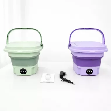 Портативная мини складная ультразвуковая стиральная машинка на 12L Портативная мини складная ультразвуковая стиральная машинка на 12L