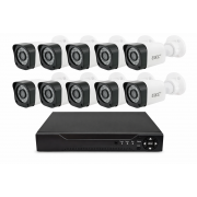 Набор на 8 камер DVR KIT 945 8ch Gibrid / Комплект видеонаблюдения из 8 Wi-Fi камер+регистратор