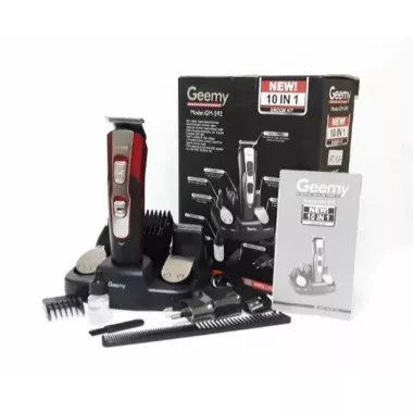 Машинка для стрижки волос Gemei GM-592 10 в 1, Электробритва, триммер