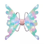 Светодиодные крылья феи-бабочки, двигающиеся с подсветкой и мелодиями на ремешках для девочки Wings of Fairy 848